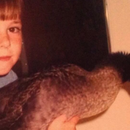 Goose Returns After 20 Years To Visit The Family That Rescued Him