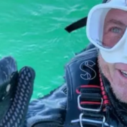 Diver Discovers A Giant Shark Tooth At The Bottom Of The Ocean