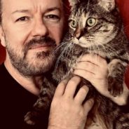 Ricky Gervais Welcomes Foster Cat Into Home, But A Few Days Later Decides To Keep Her