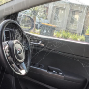 Women Discovers Spiders Built A Huge Web In Her Car