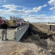 Two Dogs And Two People Rescued From Truck Hanging Over A Ravine