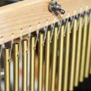 Musical Dog Can’t Stop Playing The Wind Chimes