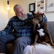 Veteran Suffering From PTSD Adopted Two Rescue Dogs Who Changed His Life