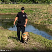 Florida K9 Officer Saves Dog Stuck In Canal