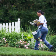 Mailman Knocks On Door And Is Greeted By Two Familiar Faces