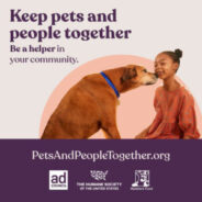 Donating pet food is just one way to #BeAHelper