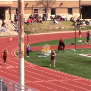 Dog “Wins” High School Relay Race After Breaking Loose And Joining The Meet