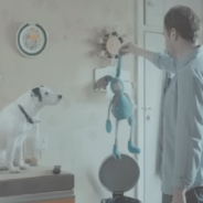 Dog Convinces His Owner To Keep His Beloved Stuffed Rabbit In Adorable TV Commercial