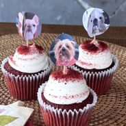 DIY Cupcake Topper: Easy Dog Birthday Party Idea