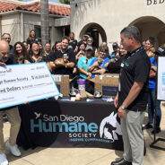 San Diego Humane Society Second Recipient Of $10,000 Surprise Check And Pet Supplies