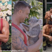 Australian Firefighters Take Off Their Shirts Again And Pose With Adorable Animals To Raise Funds For Charities