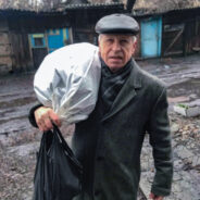 Elderly Ukraine Man Devotes His Days To Feeding Homeless Animals