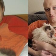 Man Recreates 20-Year-Old Photo with His Cat Before Putting Him to Sleep